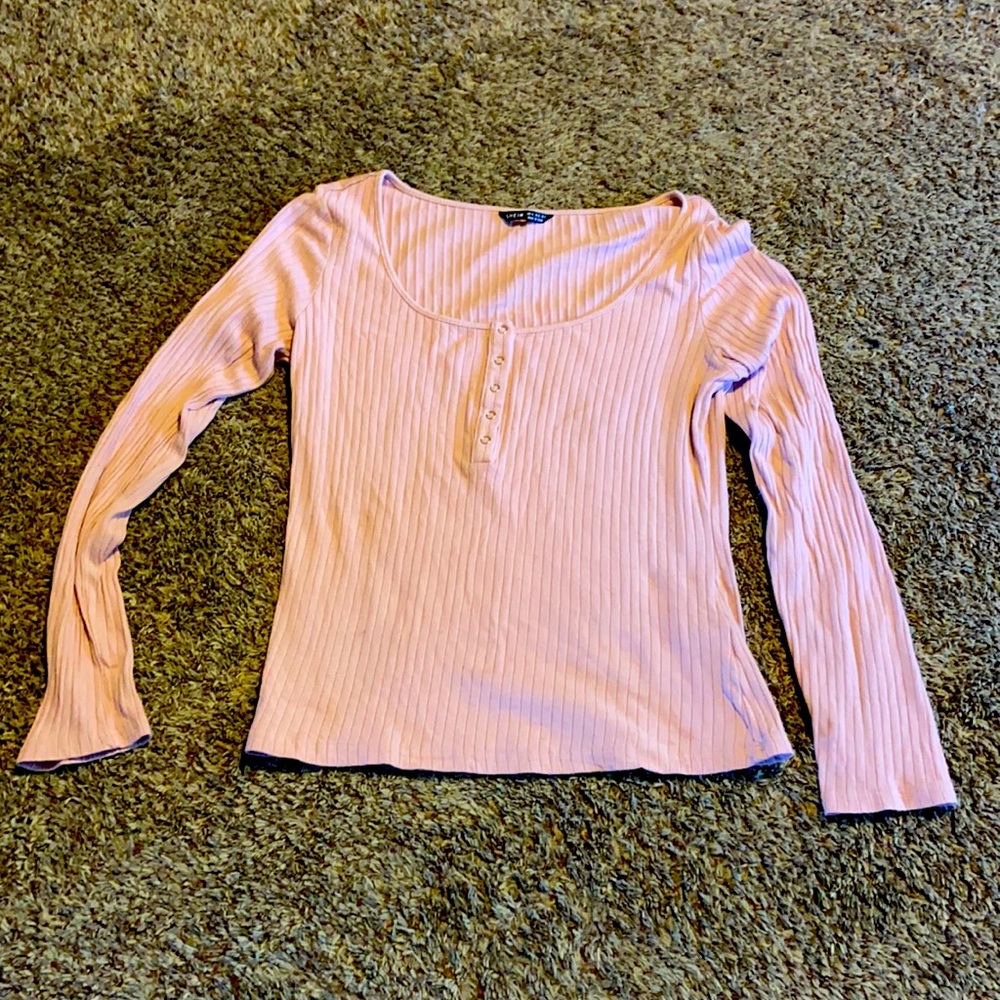 Pink shein longsleeve
